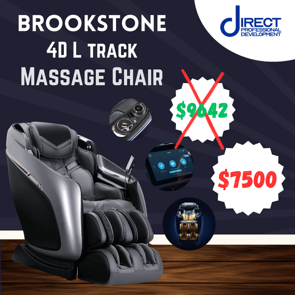 Christmas Sale Brookstone 4D Voice Control Massage Chair L track